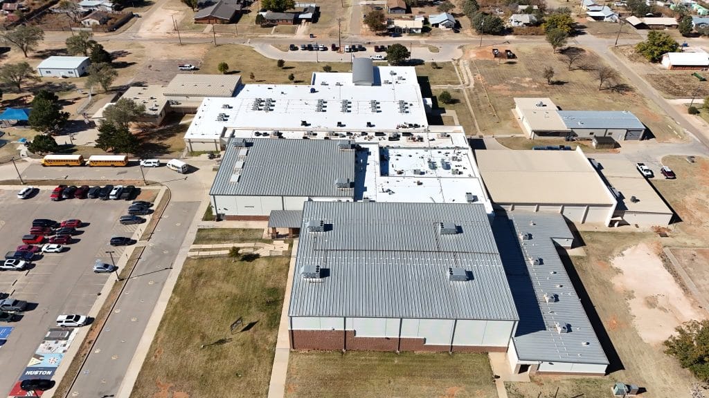 commercial roofing wolfforth