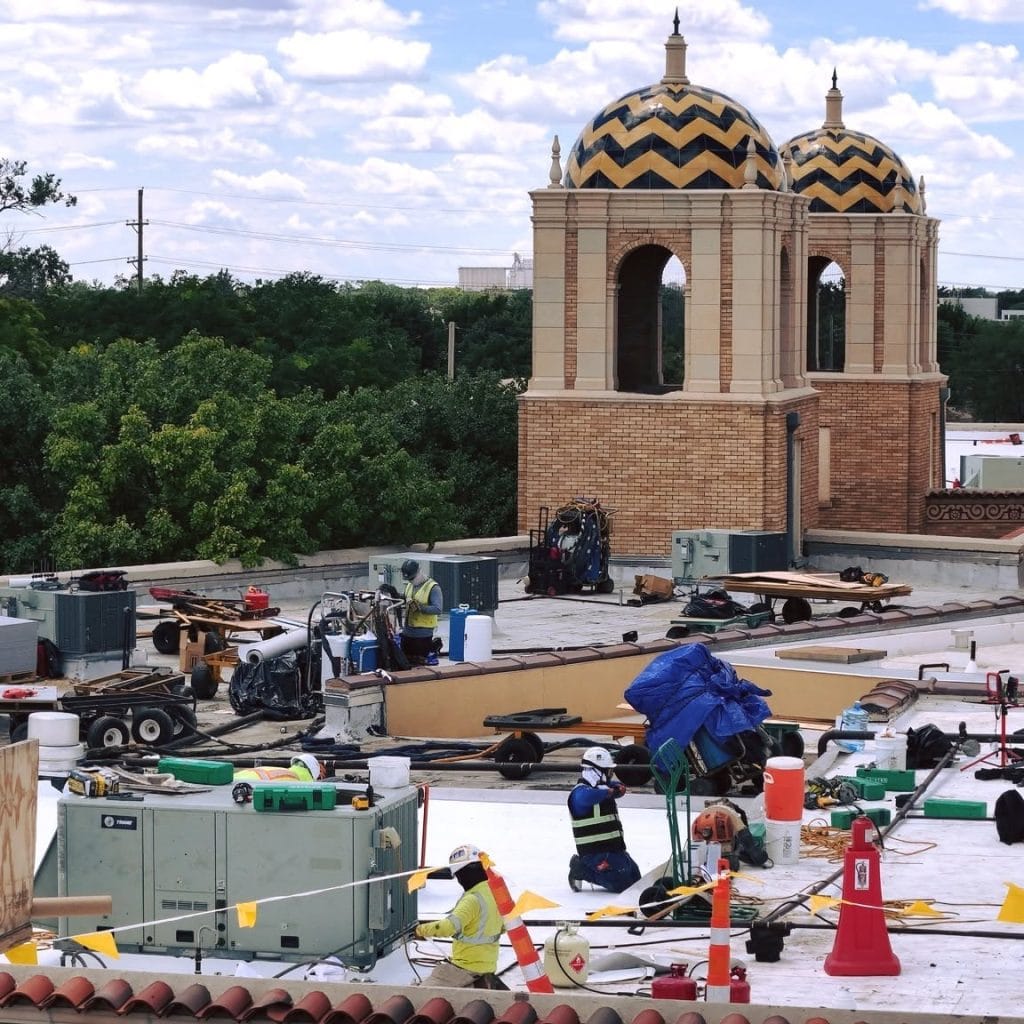 roofs inc commercial roof work for roof replacement